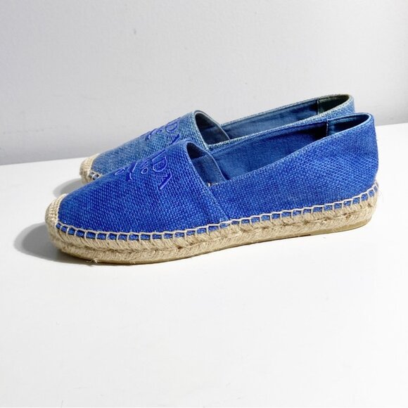 NWT Prada Linen Espadrilles Blue size 37 - Picture 5 of 10